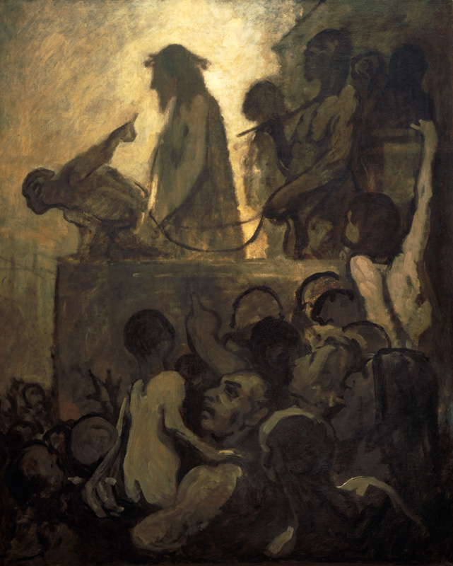 Ecce Homo van Honoré Daumier