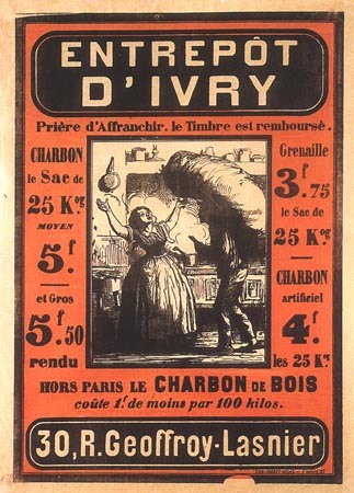 Entrepôt d´lvry van Honoré Daumier