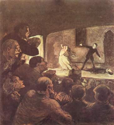 Melodrama van Honoré Daumier