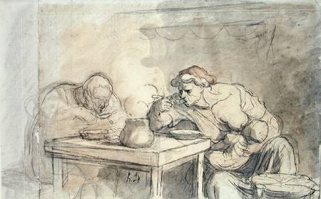 The Soup van Honoré Daumier