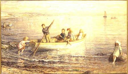 Children Boating van Hugh Cameron
