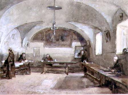 Interior of the Capuchin Convent at Albano van Hugh Carter