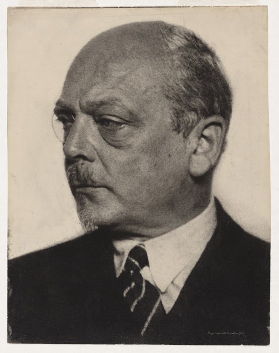 Portrait Georg Swarzenski van Hugo Erfurth