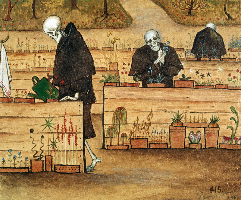 The Garden of Death van Hugo Simberg