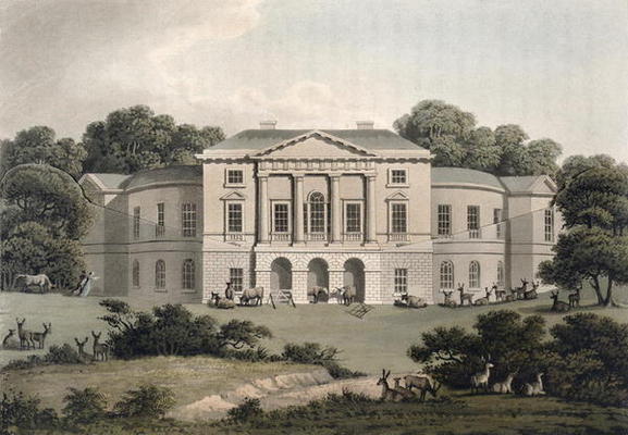 Lord Sidmouth's, in Richmond Park, from 'Fragments on the Theory and Practice of Landscape Gardening van Humphry Repton