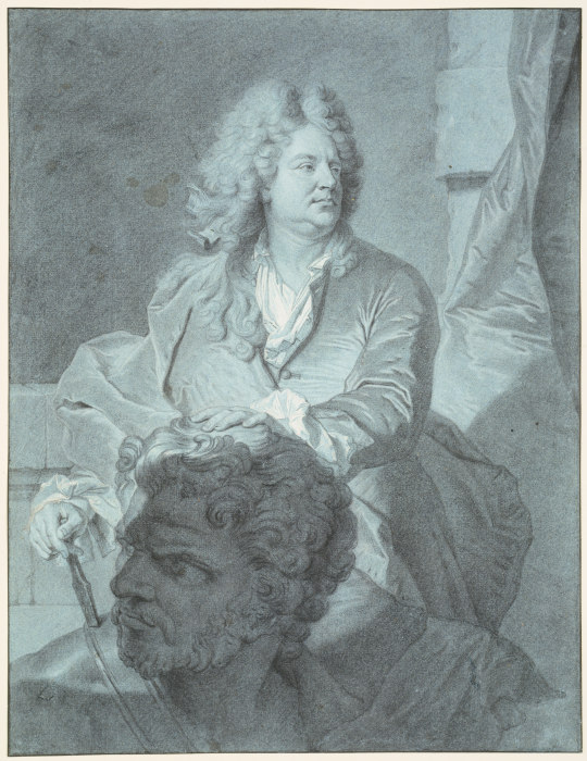 Portrait des Bildhauers Martin van den Bogaert, gen. Desjardins van Hyacinthe Rigaud
