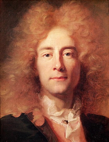 Portrait of an Unknown Man van Hyacinthe Rigaud