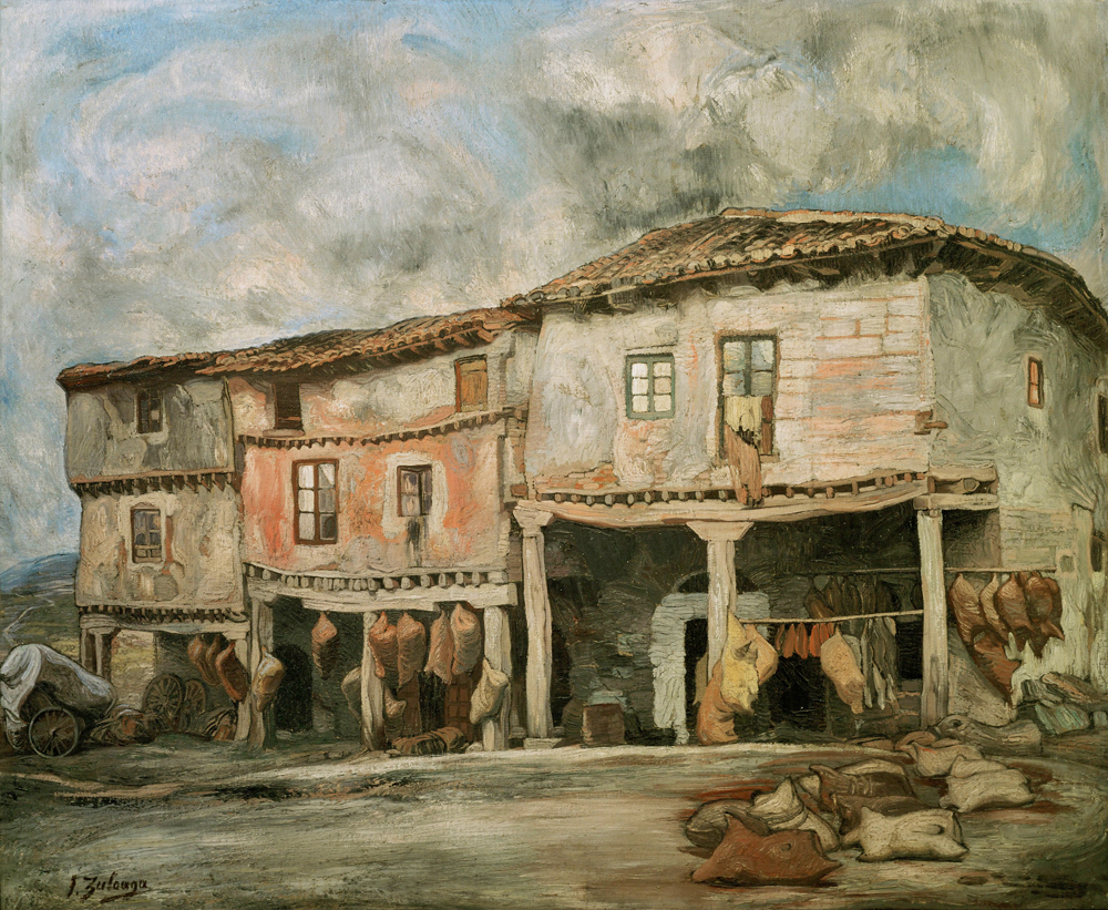 The House of the Tanner of Lerma van Ignazio Zuloaga