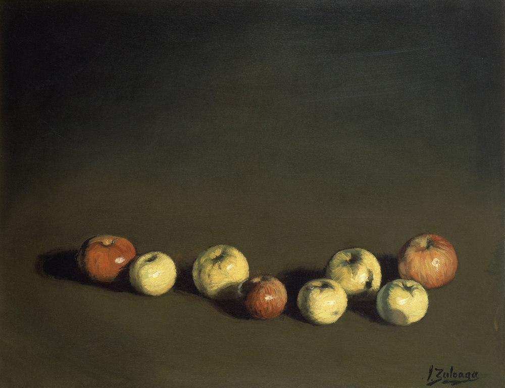 Still Life with Eight Apples van Ignazio Zuloaga