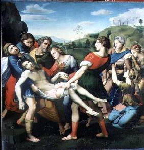 The Entombment, after a Painting by Raphael (1483-1520) in the Villa Borghese, Rome