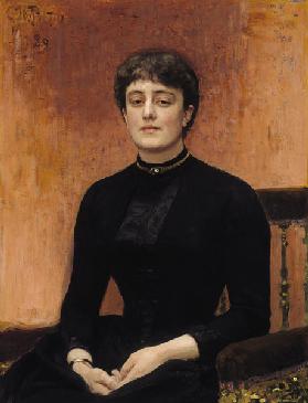 Portrait of Yelizaveta Zvantseva (1864-1921)