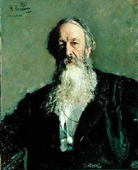 Portrait of Vladimir Stasov (1824-1906)