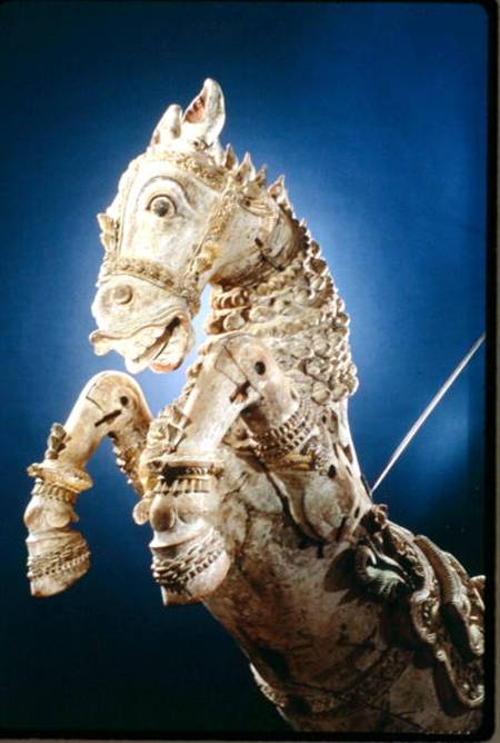 Horse, from Ritual Temple Chariot van Indian School