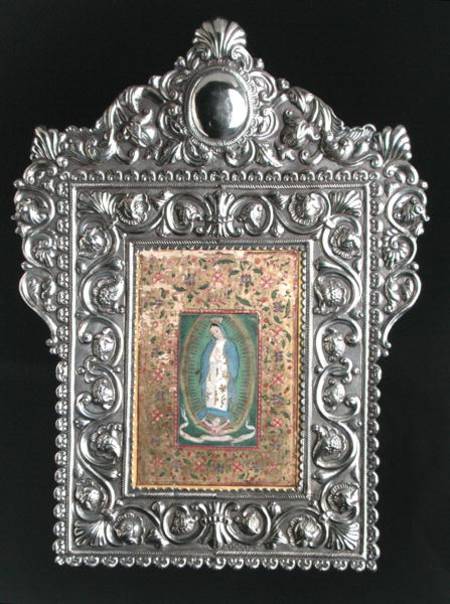 Miniature of The Virgin of Guadalupe van Indian School