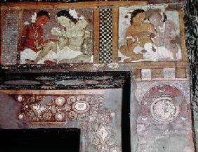 Two Couples from the interior of Cave 17