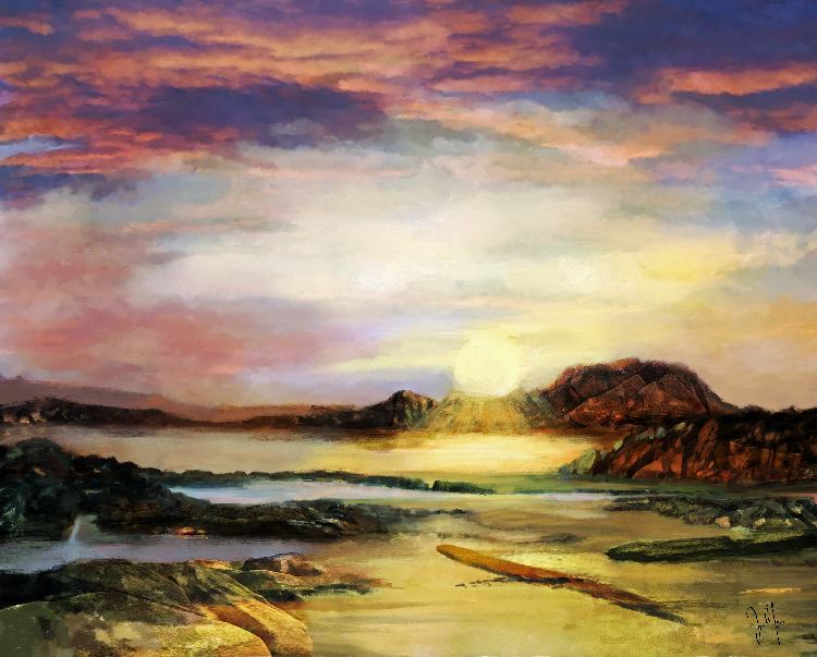 Lona Sunset van Georg Ireland