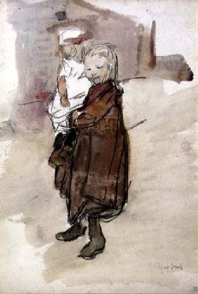 Girl and Child