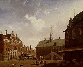 Der Marktplatz von Hoorn