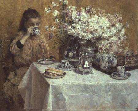 Afternoon Tea van Isidor Verheyden