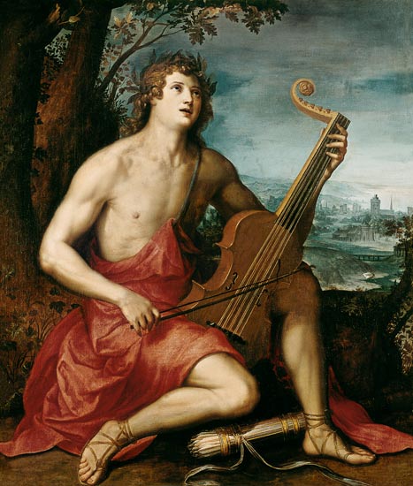 Apollo van Scuola pittorica italiana