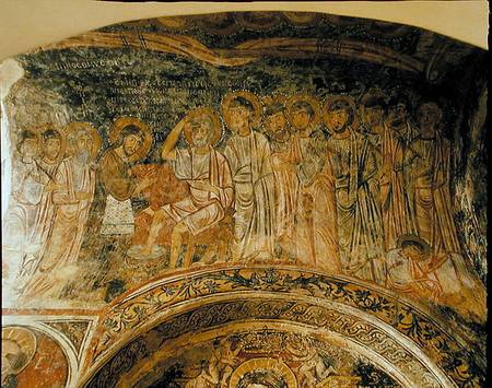 Christ Washing the Feet of the Disciples van Scuola pittorica italiana