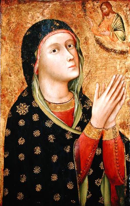 Icon of the Madonna van Scuola pittorica italiana