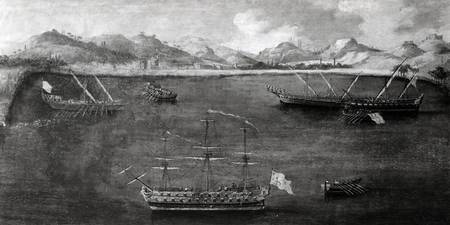 One of the Naval Exploits of the Famous Sailor, Mattio Ivanovich da Dobrota van Scuola pittorica italiana