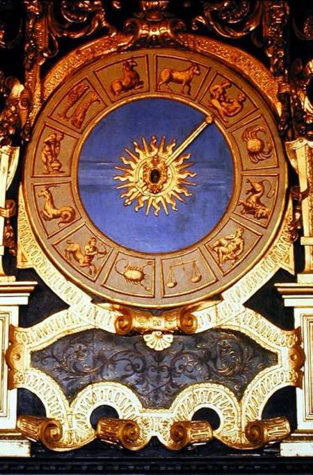 Orologio Zodicale (Zodiac Clock) van Scuola pittorica italiana