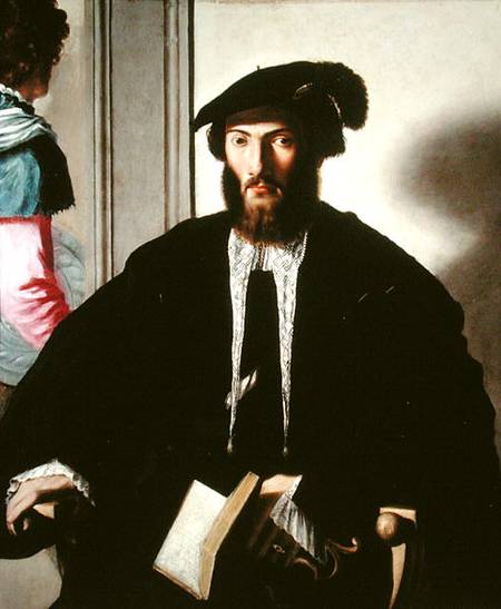 Portrait of a Gentleman van Scuola pittorica italiana