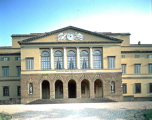 View of the facade (photo) van Scuola pittorica italiana