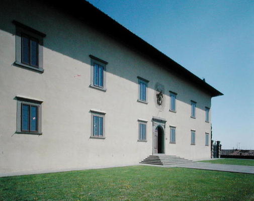Villa Medicea di Cerreto Guidi, begun 1567 (photo) van Italian School, (16th century)