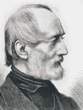 Giuseppe Mazzini (1805-72) Italian Writer, Revolutionary and Political Thinker (engraving)