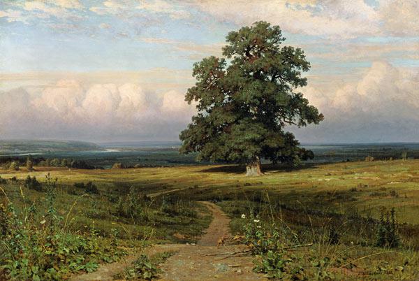 Shishkin / On barren heathland / 1883
