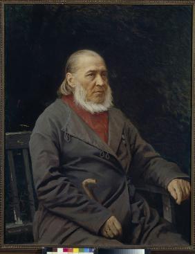 Portrait of the author Sergei T. Aksakov (1791-1859)