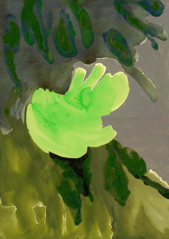 Kensington Gardens Series: Leaf Cascade van Izabella  Godlewska de Aranda