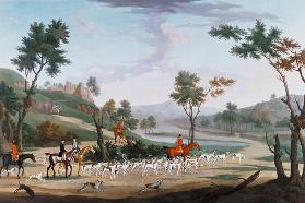 Hunting Scene on the Gallop
