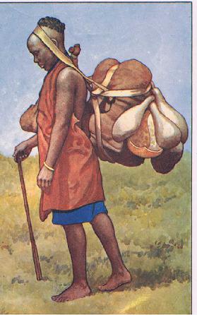 Woman of Kenya, from MacMillan school posters, c.1950-60s