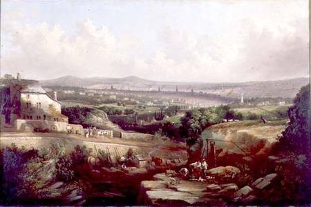 A View of Sheffield from Psalter Lane van J. McIntyre