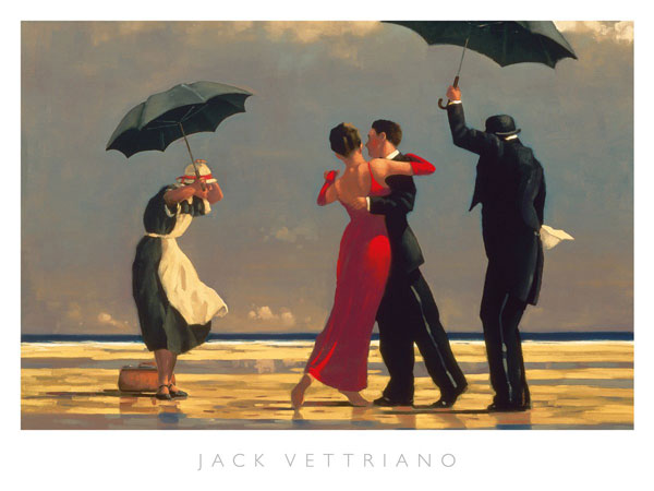 The singing Butler van Jack Vettriano