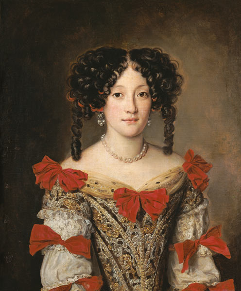 Portrait of a Woman van Jacob Ferdinand Voet