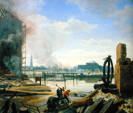 Hamburg After the Fire van Jacob Gensler
