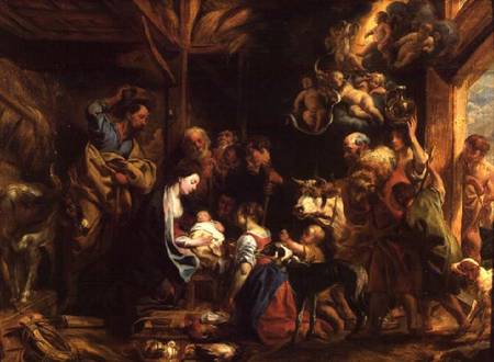 The Nativity van Jacob Jordaens