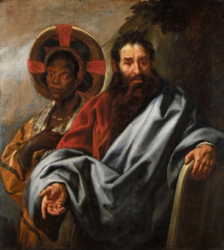Mozes en zijn Ethiopische vrouw Zippora