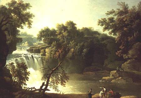 Cora Lynn, the Falls from the Clyde van Jacob More