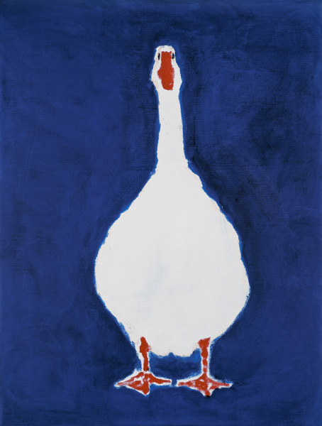 Coedwynog Goose, 2000 (oil on canvas)  van Jacob  Sutton