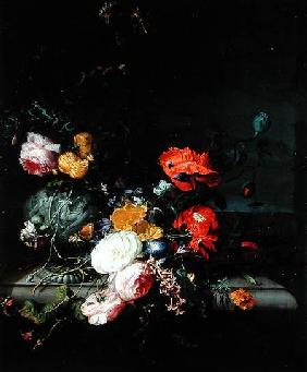 Still Life with Flowers and Insects