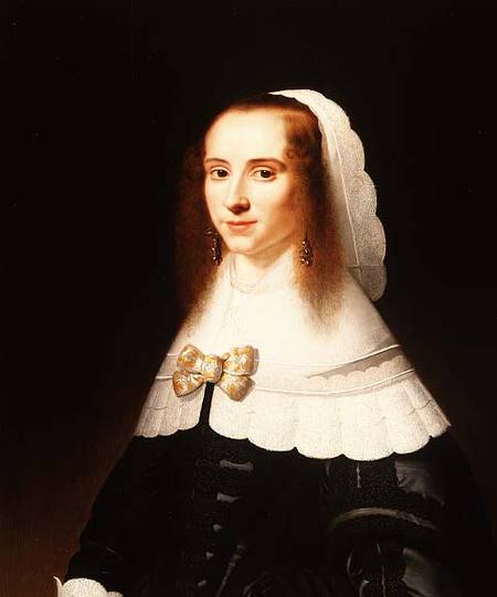 Portrait of a Lady van Jacob Willemsz Delff