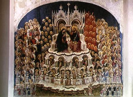 The Coronation of the Virgin in Paradise van Jacobello del Fiore