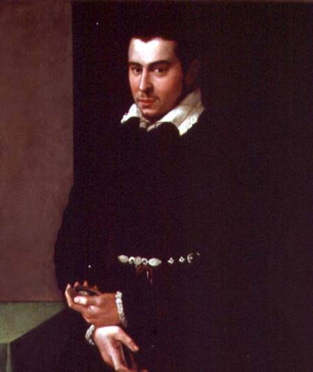 Portrait of a Member of the Scarlatti Family van Jacopino del Conte