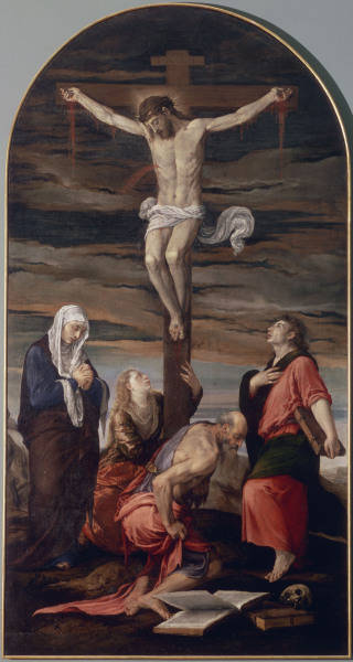 J.Bassano, Kreuzigung van Jacopo Bassano